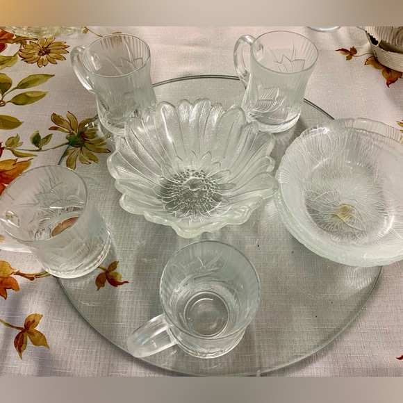 Glass Dish Set - Picture 1 of 2